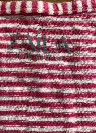 Новый большой размер льняная блуза футболка zaida think positive нижняя 52-56