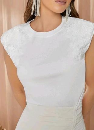 Блуза майка трикотажна