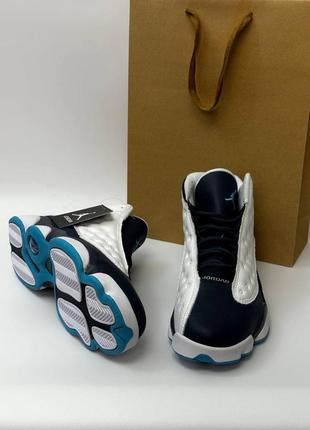 Nike air jordan 13 retro  кроссовки кожаные 41-45р2 фото