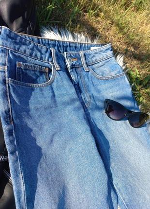 Мом джинси, джинси, сині джинси, mom джинси3 фото