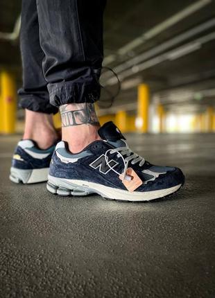 Чоловічі кросівки new balance 2002r protection pack dark navy