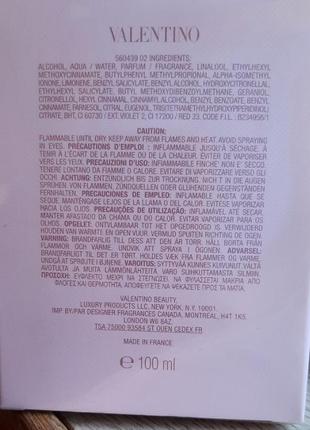 Valentino donna парфюмированная вода 100 мл4 фото