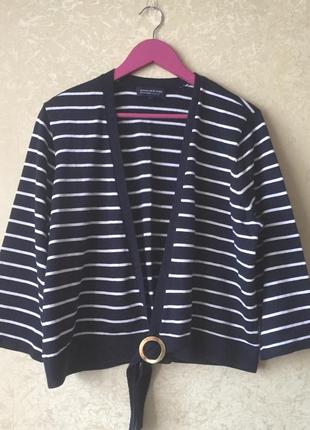 Кардиган jones neu york, р. 48, смугастий