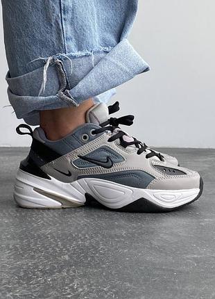 Жіночі кросівки nike m2k tekno grey