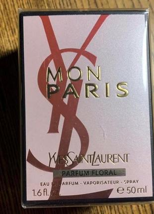 Yves saint laurent mon paris парфюмированная вода 50 мл