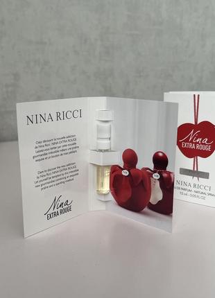 Nina ricci nina extra rouge (парфумована жіноча вода)1 фото