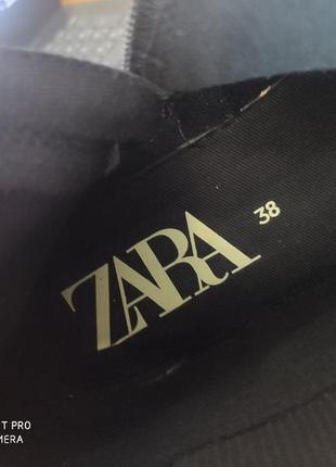 Полусапоги zara гг.38\25 см9 фото