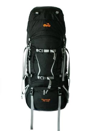 Туристичний рюкзак tramp ragnar 75+10 л utrp-044-black