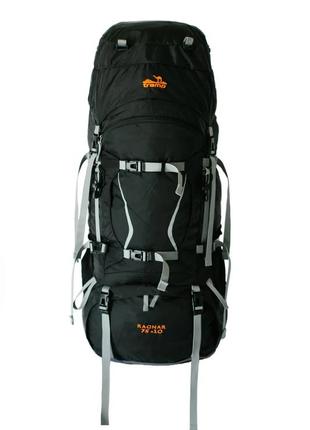 Туристический рюкзак tramp ragnar 75+10 л utrp-044-black