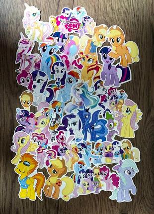 Наклейки, наклейки поні, стикери, травень литий поні, my little pony, стикер