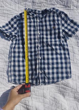 Рубашка детская hm 7-8 лет 128 см2 фото