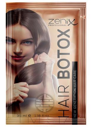 Ботокс для волосся zenix, 35 мл