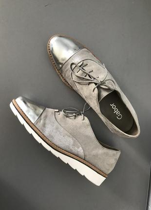 Замшевые ботинки gabor1 фото