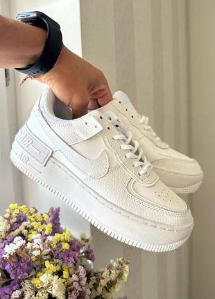 Кроссовки nike air force 1 натуральная кожа 36-45