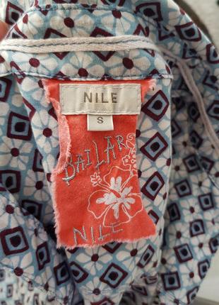 Легкая хлопковая рубашка nile7 фото