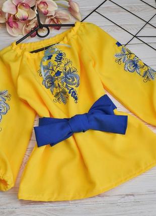 Вышиванка на девочку