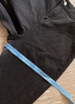 ⚔️чорні джинси скіні skinny без кишень на високій талії tu 14/xl6 фото