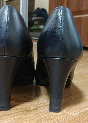 #розвантажуюсь черные кожаные туфли zendra (испания)2 фото