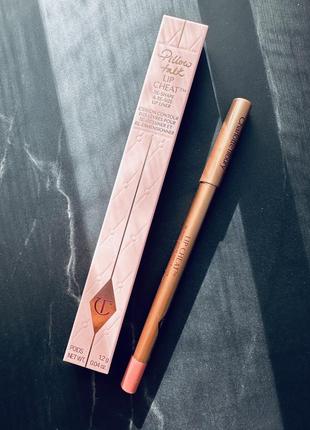 Charlotte tilbury lip cheat lip liner идеальный карандаш для губ в оттенке pillow talk