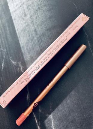 Charlotte tilbury lip cheat lip liner ідеальний олівець для губ у відтінку pillow talk6 фото