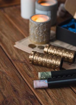 Оригінальний подарунок на день народження - головоломка з секретом "криптекс"6 фото