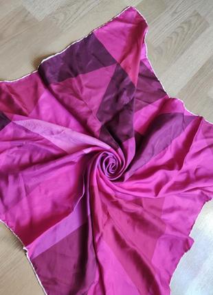 Silk houm шелковый платок каре.