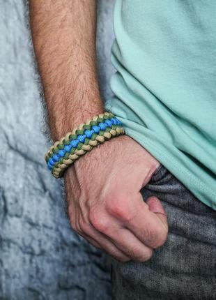 Браслет из паракорда sanctified covenant на регулируемой декоративной застежке, в подарок брелок