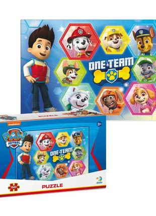 Детские пазлы paw patrol "одна команда" dodo 200156 50 элементов2 фото