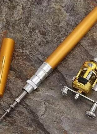 Удочка карманная с катушкой "pocket pen fisheng rod"
