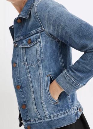 Джинсова куртка madewell4 фото