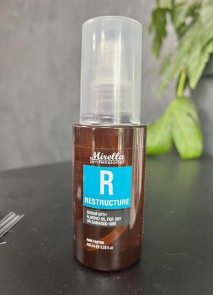 Сироватка з мигдальною олією - mirella professional r restructure serum