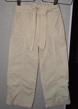 Классные летние штанишки на девочку 3-4 года 104 см.1 фото
