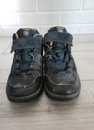 Итальянские кожаные ботинки для мальчика primigi2 фото