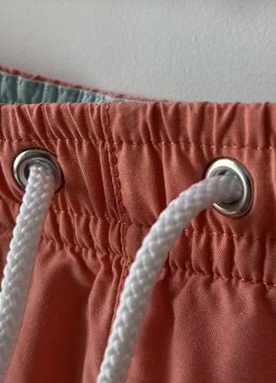 Lacoste swim shorts peach шорты широкие легкие свободные плавания ежедневные светлые яркие оригинал лакост5 фото