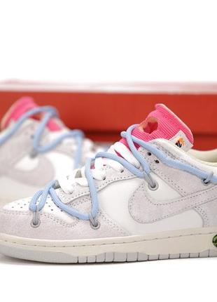 Nike dunk x off white2 фото