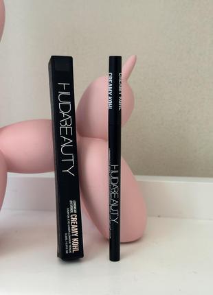 Кремовый карандаш каял для глаз huda beauty creamy kohl longwear