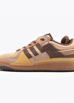 Кросівки bad bunny x adidas forum low 'the first café'8 фото