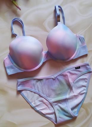 Очень нежные комплекты белья pink victoria secret