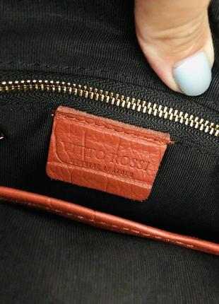 Кожаная сумочка vitto rossi6 фото