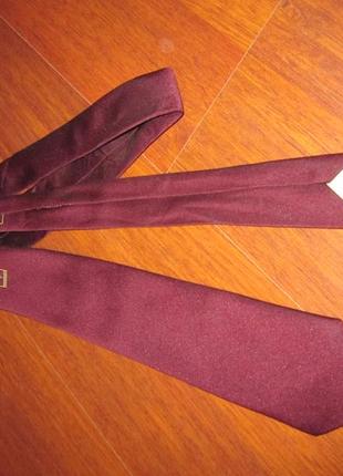 Краватка бордовий2 фото