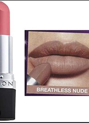 Матовая губная помада avon breathless nude