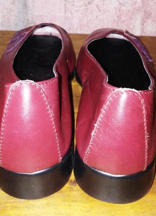 Кожаные туфли damart3 фото