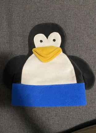 Емейзінг флісова шапка пінгвін