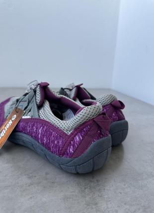 Женские быстро высиживающие кроссовки серо-фиолетового цвета northside2 фото