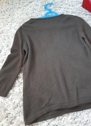 Стильный кашемировый свитер с имитацией запаха, special,  p. 38-4010 фото