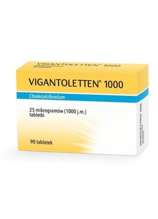 Вітаміни d3 vigantoletten max 1000