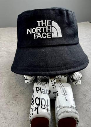 Панамка the north face черная / брендовые панамы для мужчин