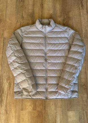 Мужской микропуховик uniqlo (супер легкий)