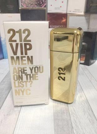 Carolina herrera 212 vip men gold💥оригинал распив аромата затест