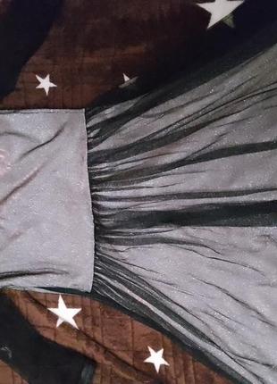 Блестящее платье